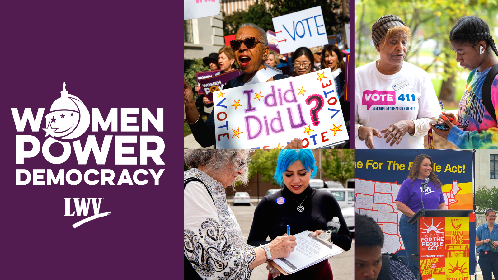 Women Power Democracy A Plan To Save Americas Elections League Of Women Voters